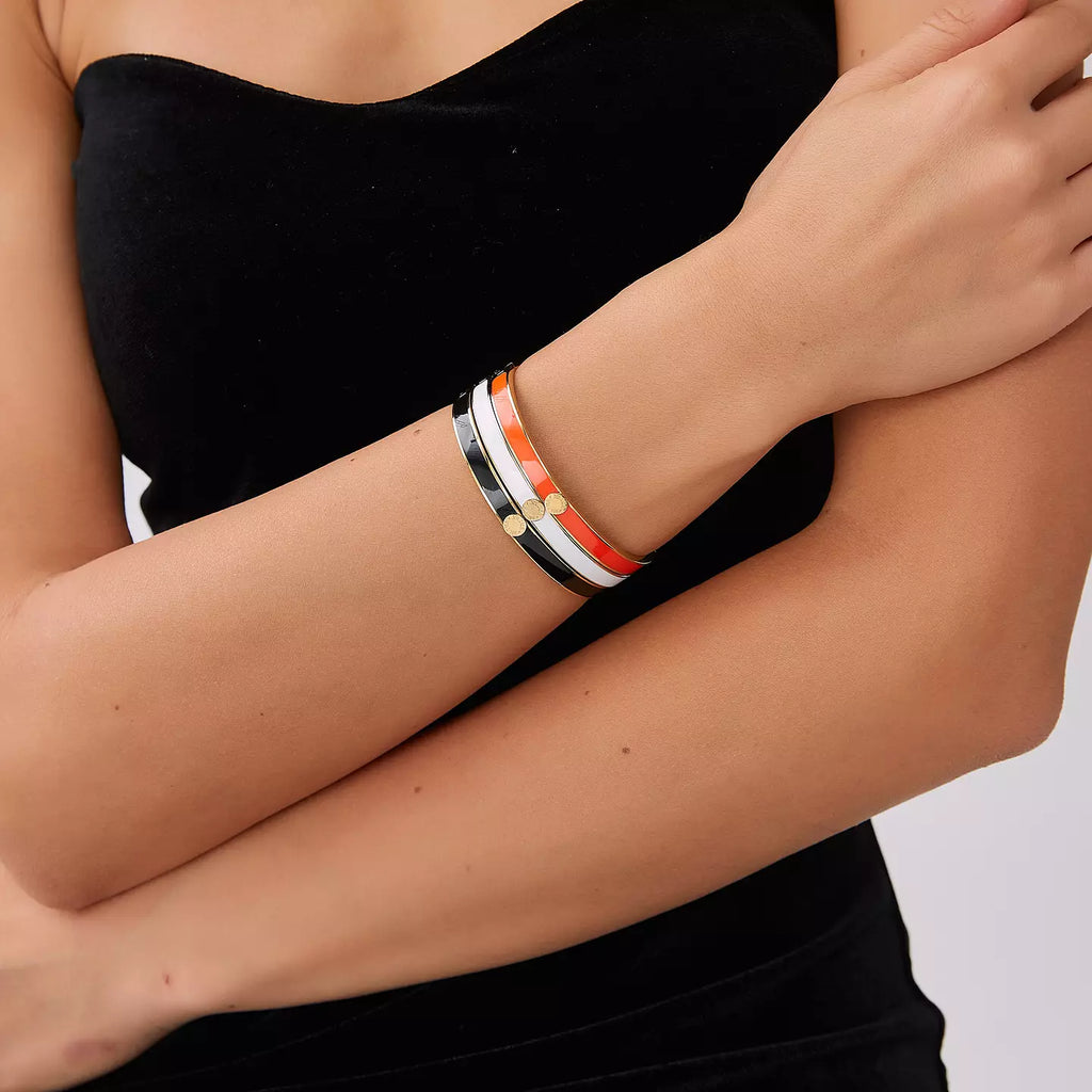 Palermo bangle - orange/gold