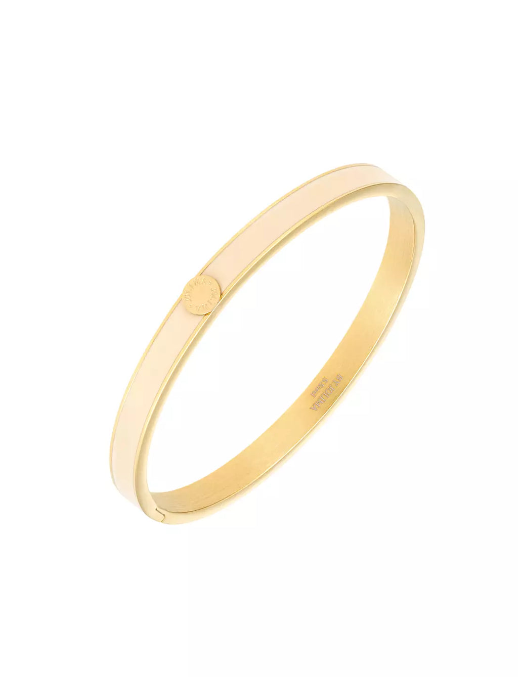 Palermo bangle - nude/gold