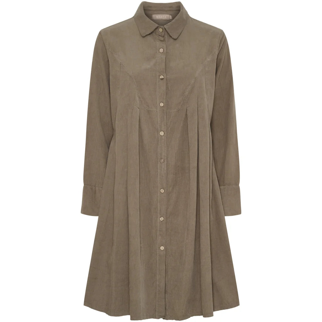 MDCGUNVOR KLÄNNING - TAUPE