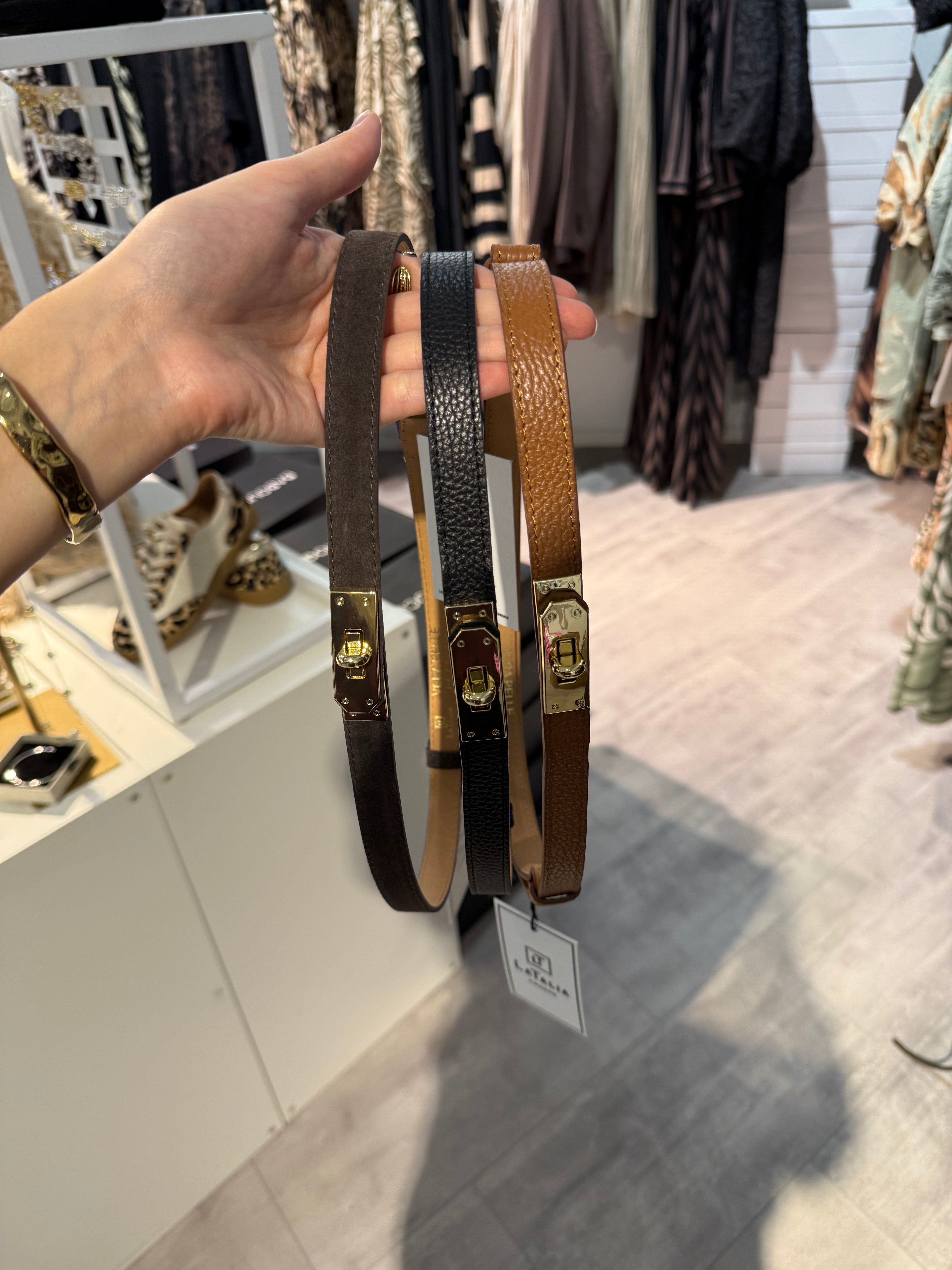 Brown Leather Belt
