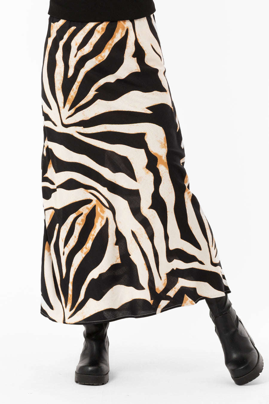BEA SKIRT IVORY/BLACK