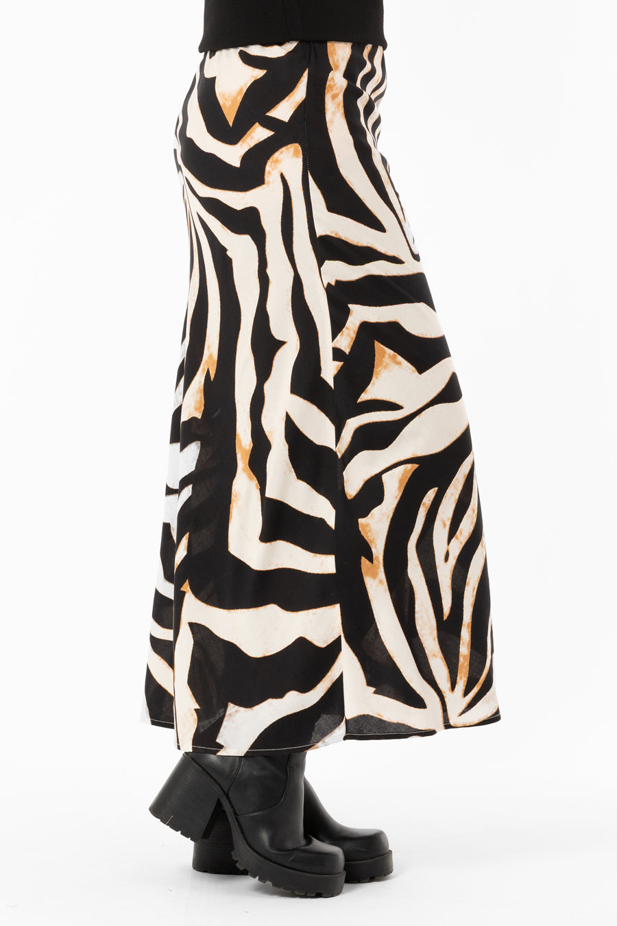 BEA SKIRT IVORY/BLACK