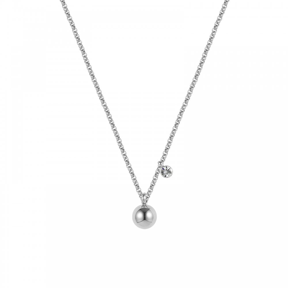 QUINCY SHORT NECKLACE SILVER