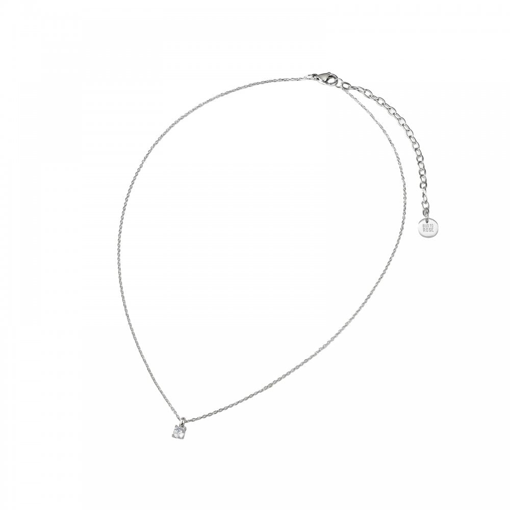 ICE SHORT NECKLACE SILVER