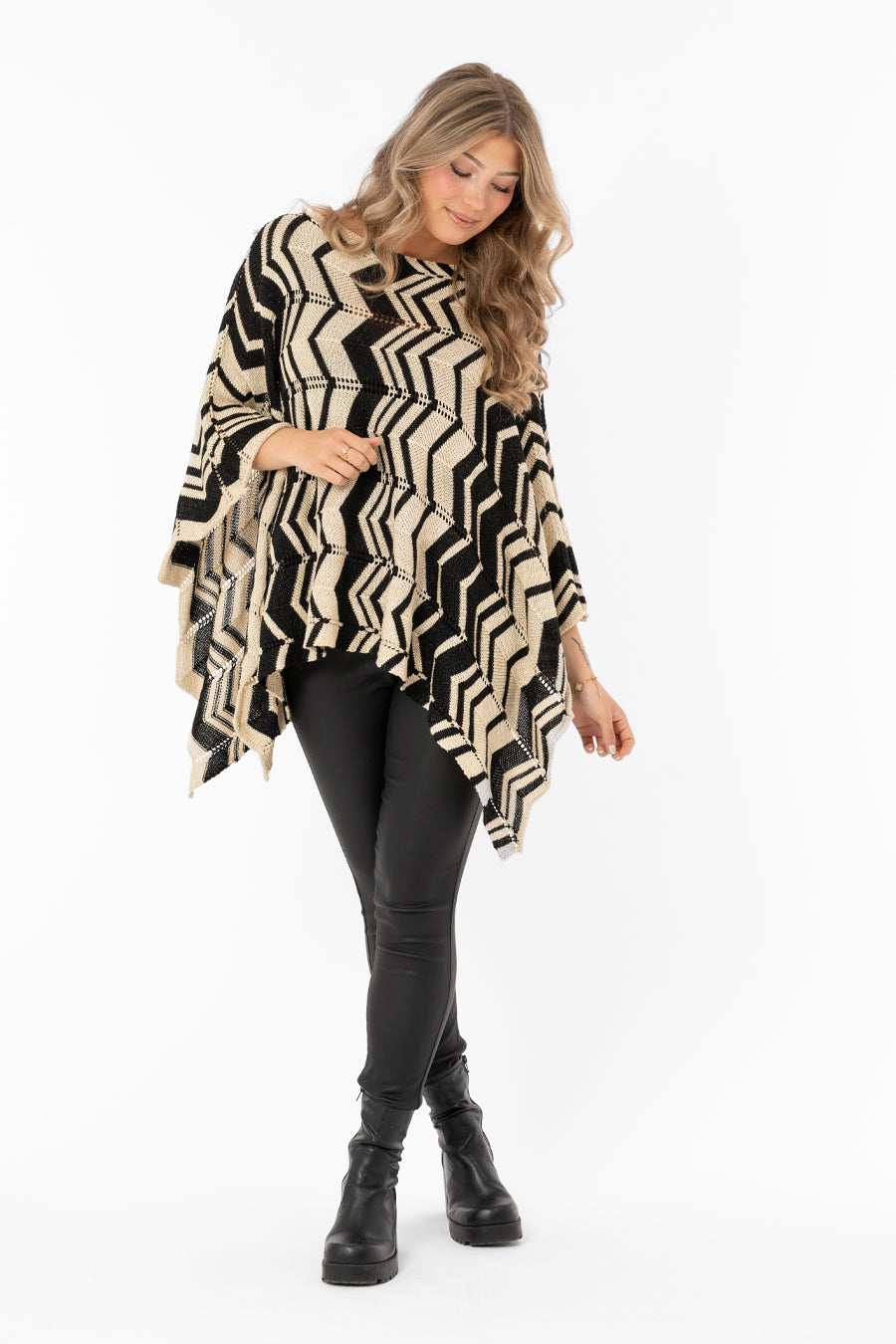 ESTHER CAPE GOLD/BLACK