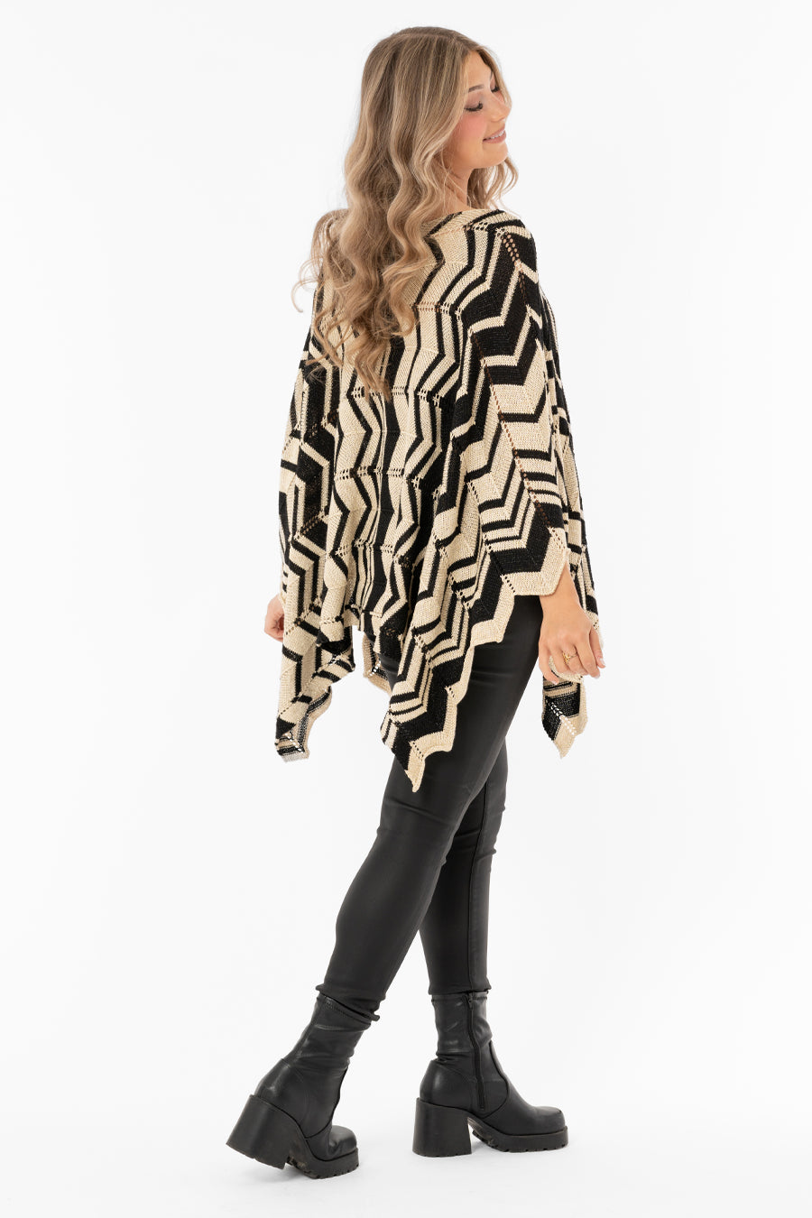 ESTHER CAPE GOLD/BLACK