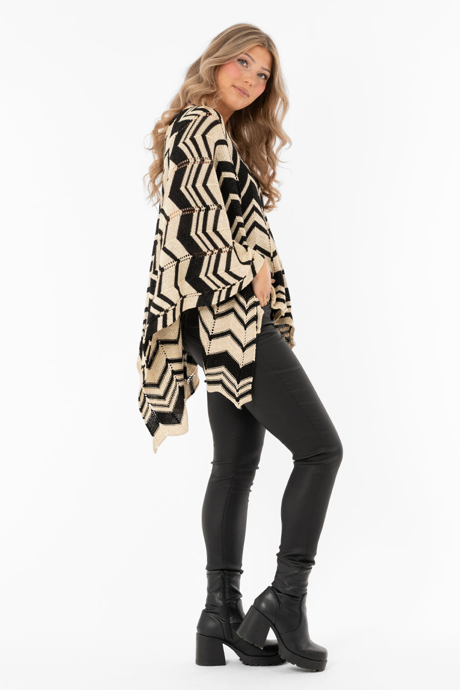 ESTHER CAPE GOLD/BLACK