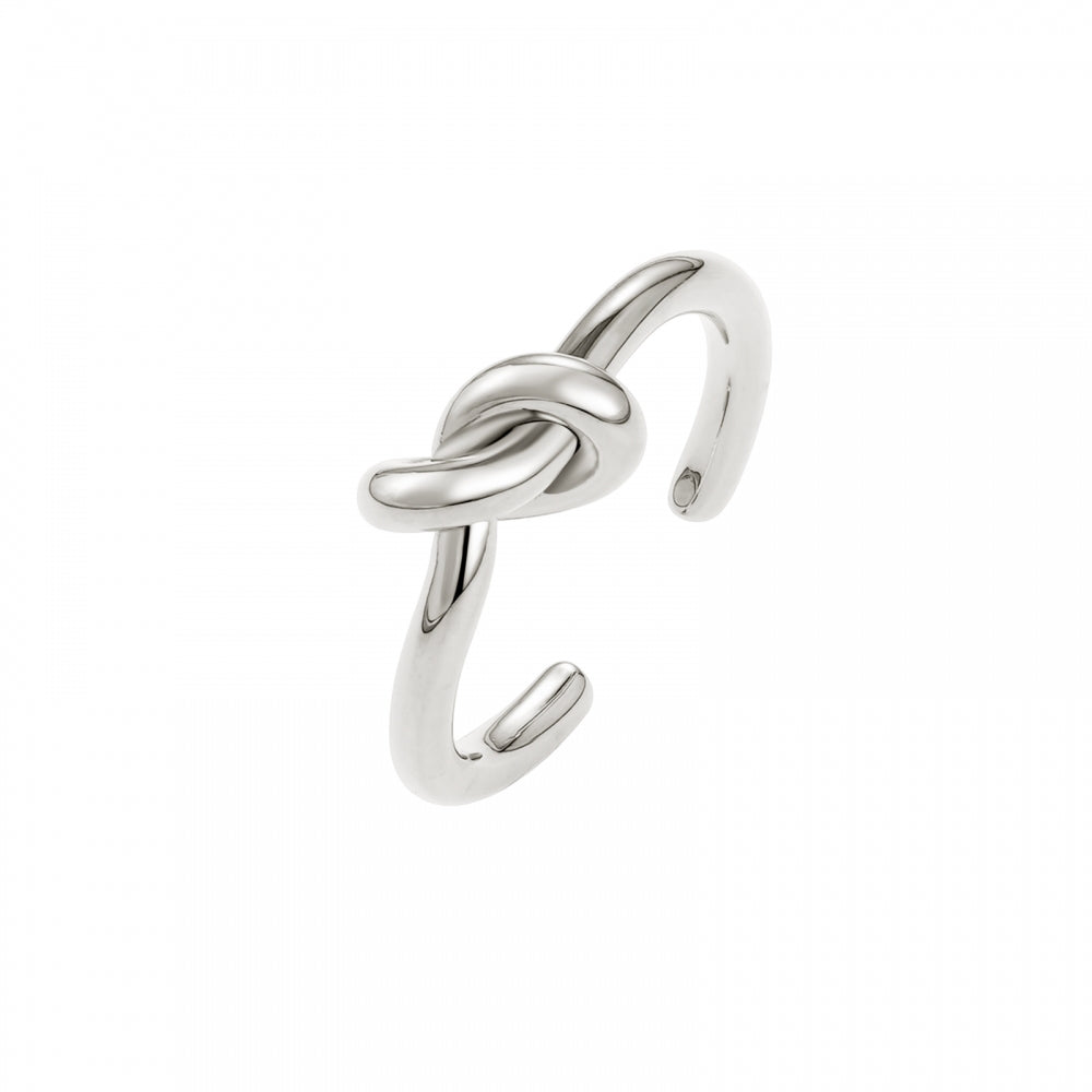KNOT RING SILVER