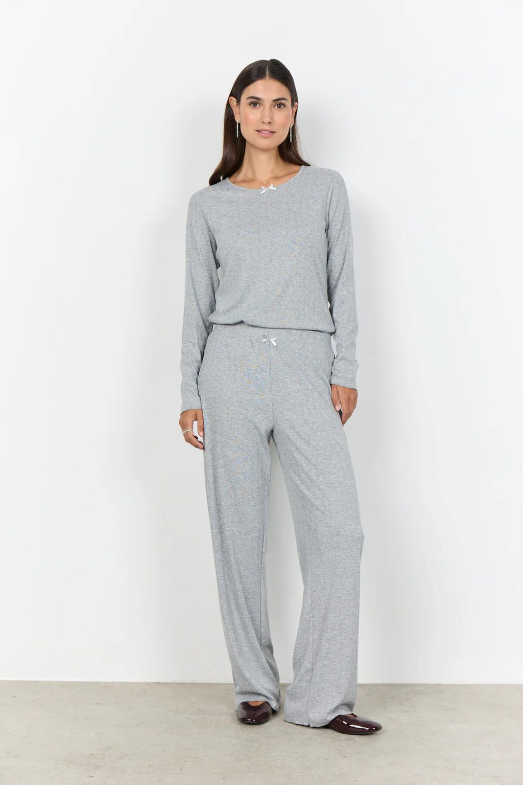 ALEA SET PYJAMAS - LIGHT GREY