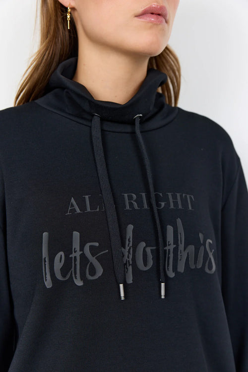 BANU HOODIE - SVART