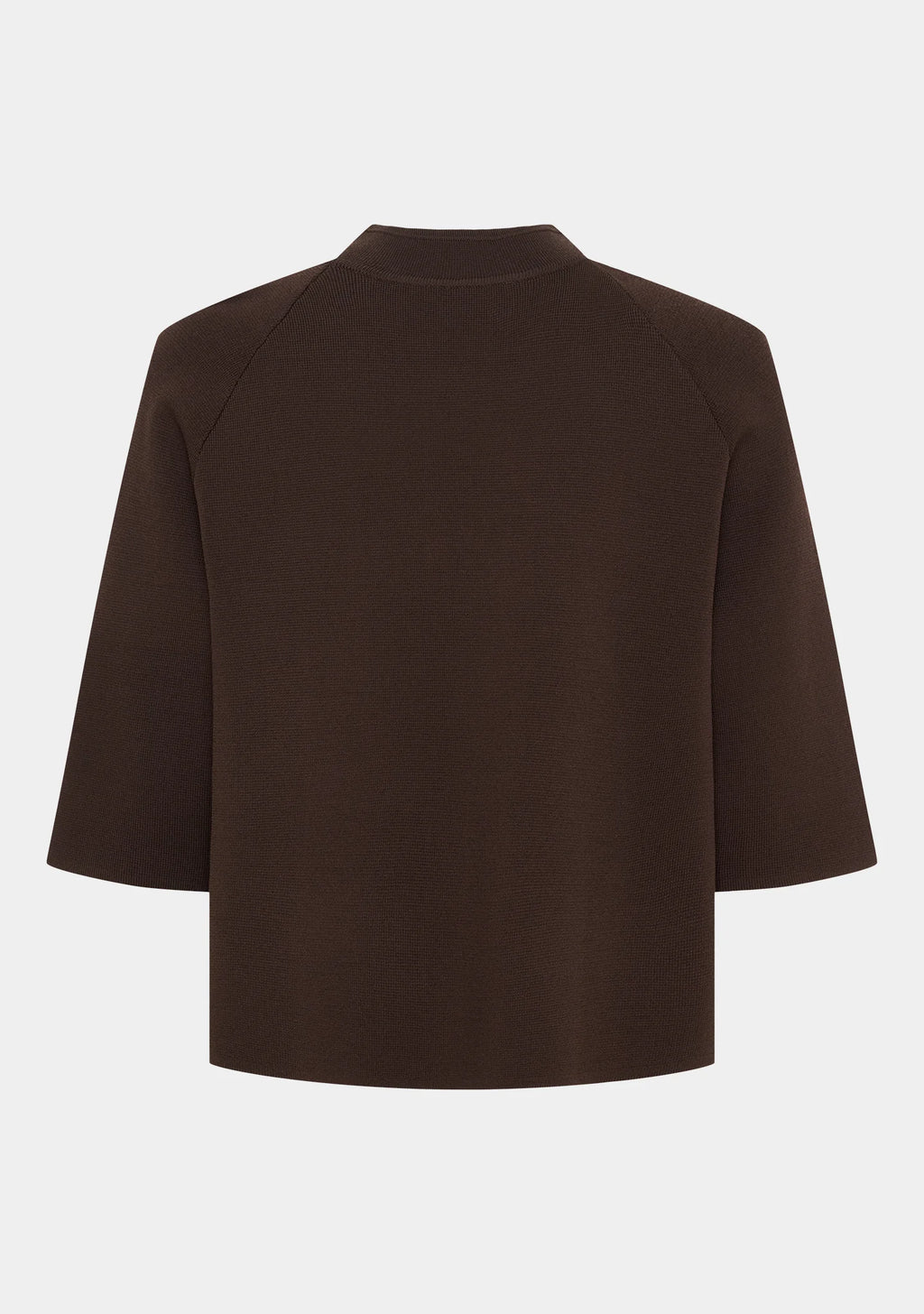 Jena Poncho Blouse - Dark brown