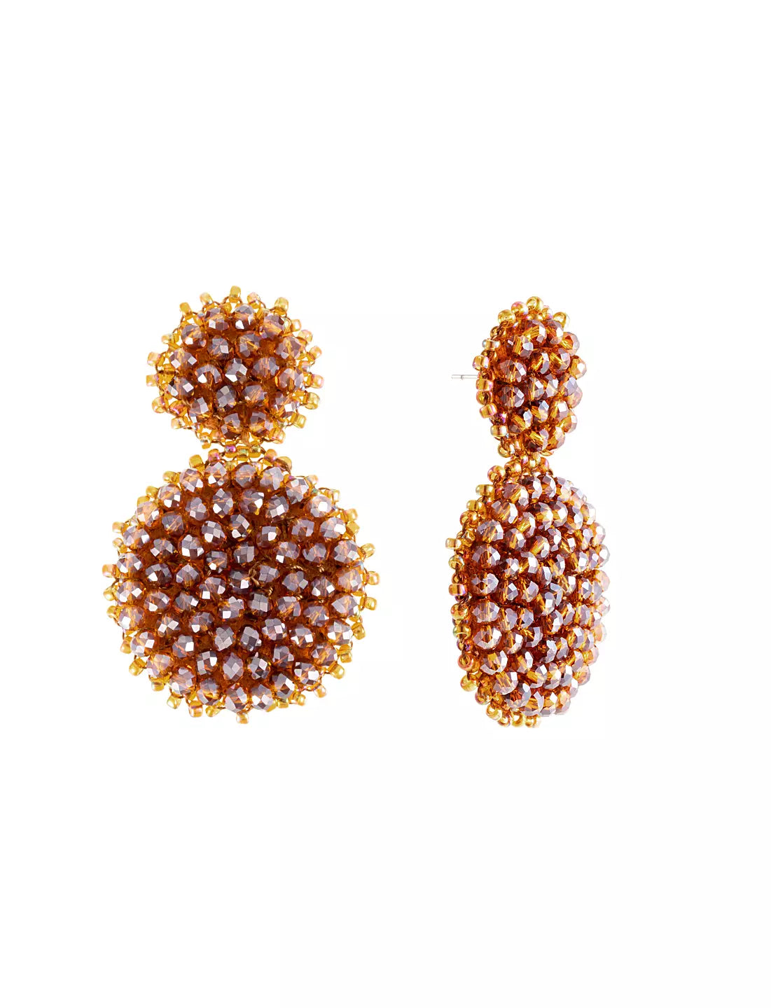Candy earring - Brown