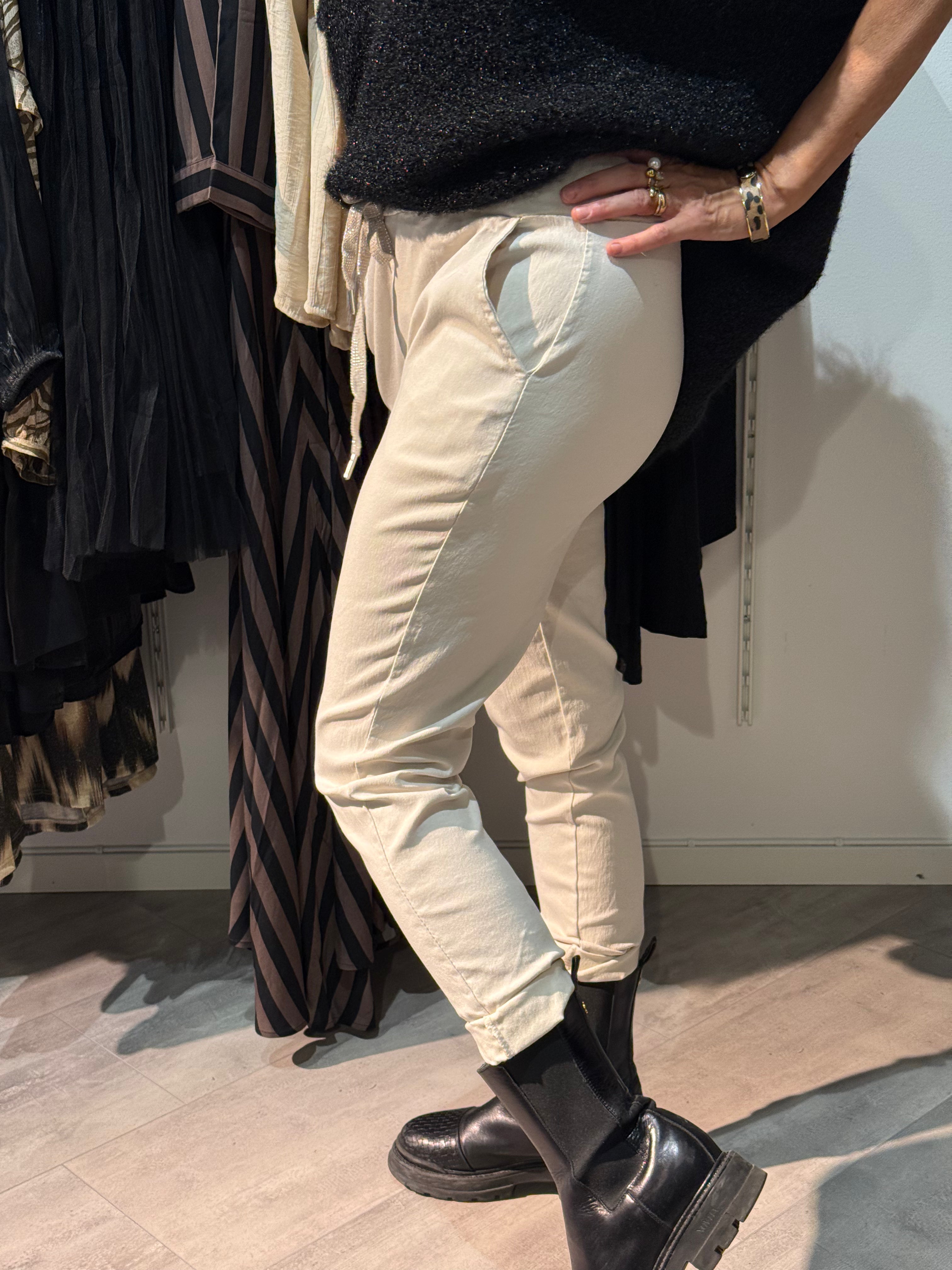 Mirakelbyxa beige