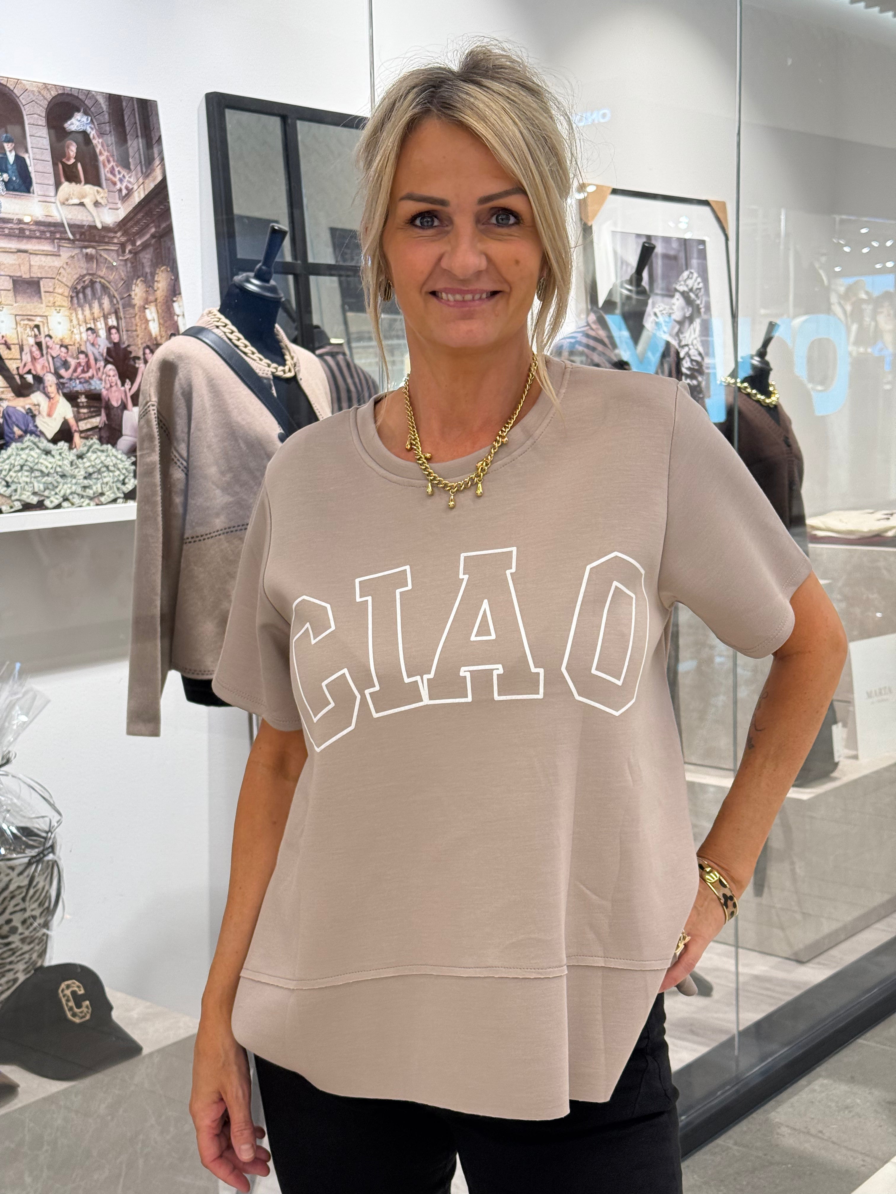 CIAO- T-shirt Taupe