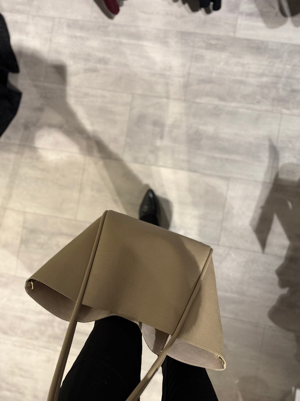 Shopping bag beige - latalia