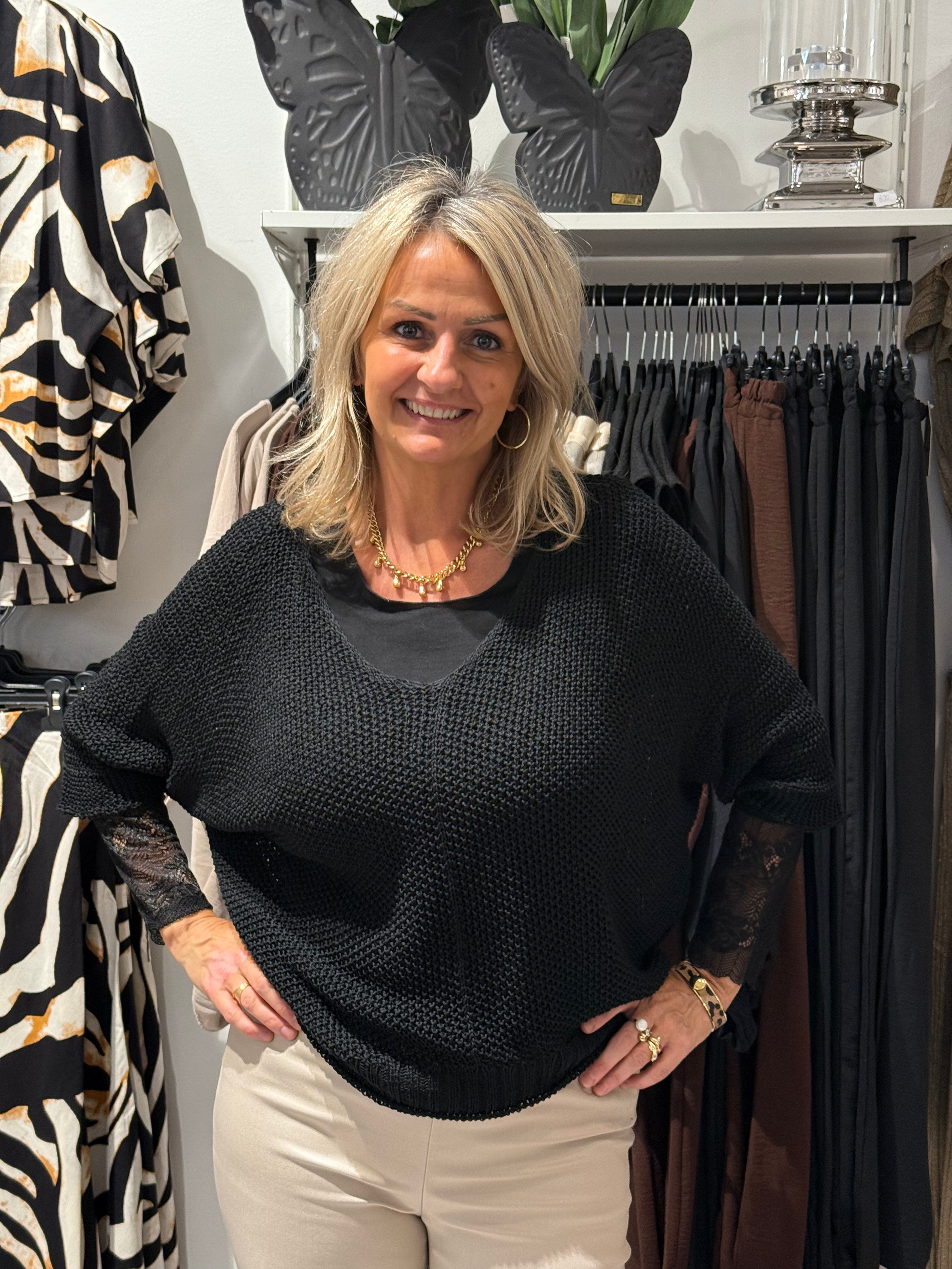 Betina Knit svart