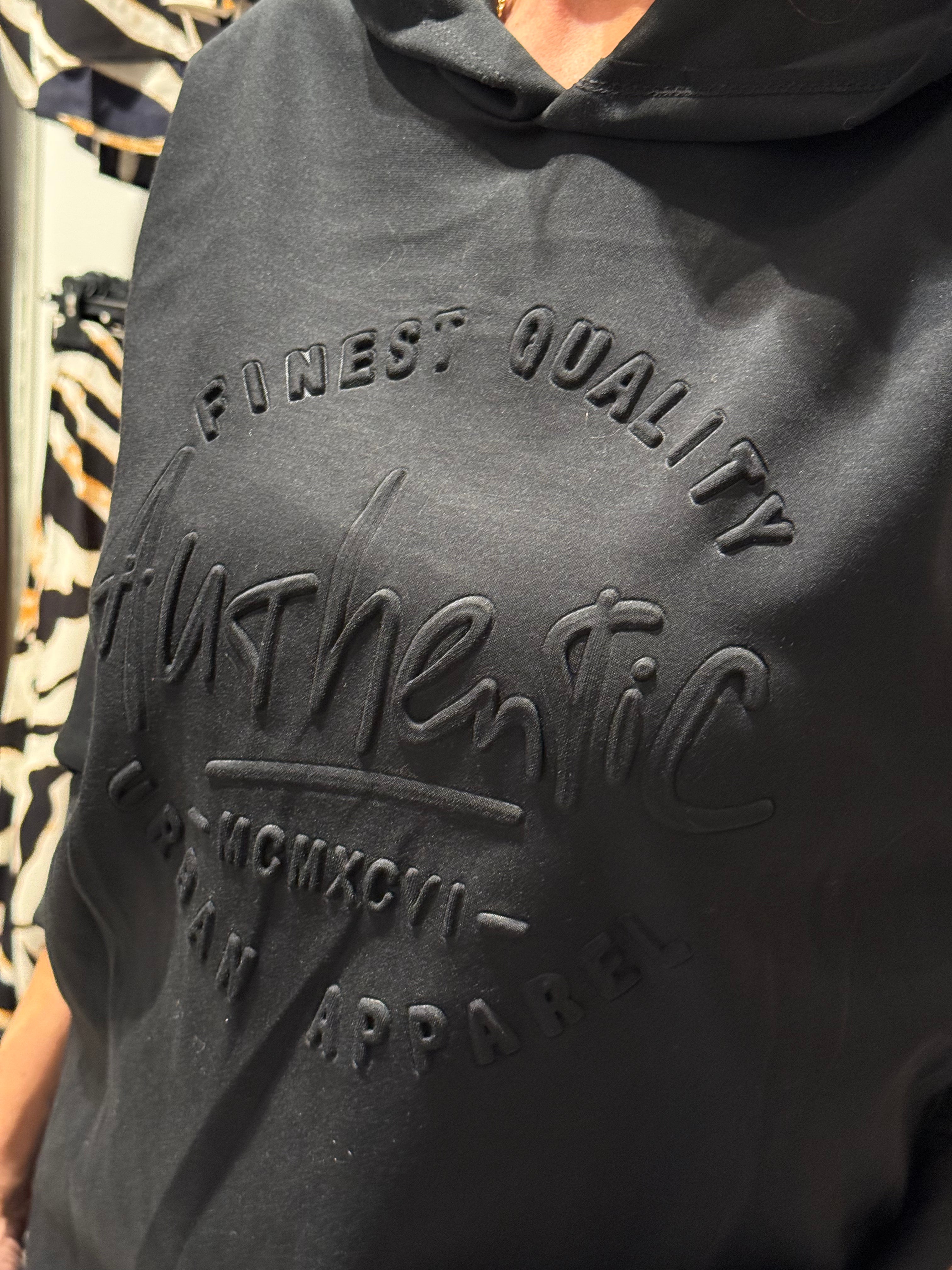 Hoodie-Authentic svart