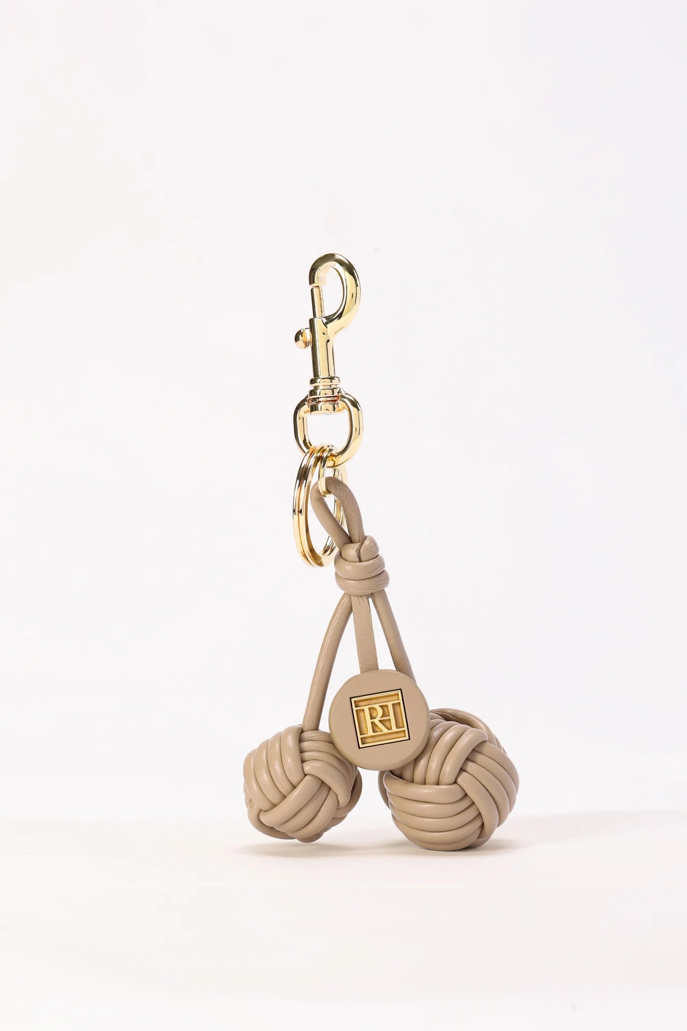 Joy Balls Keychain &amp; Charm Beige