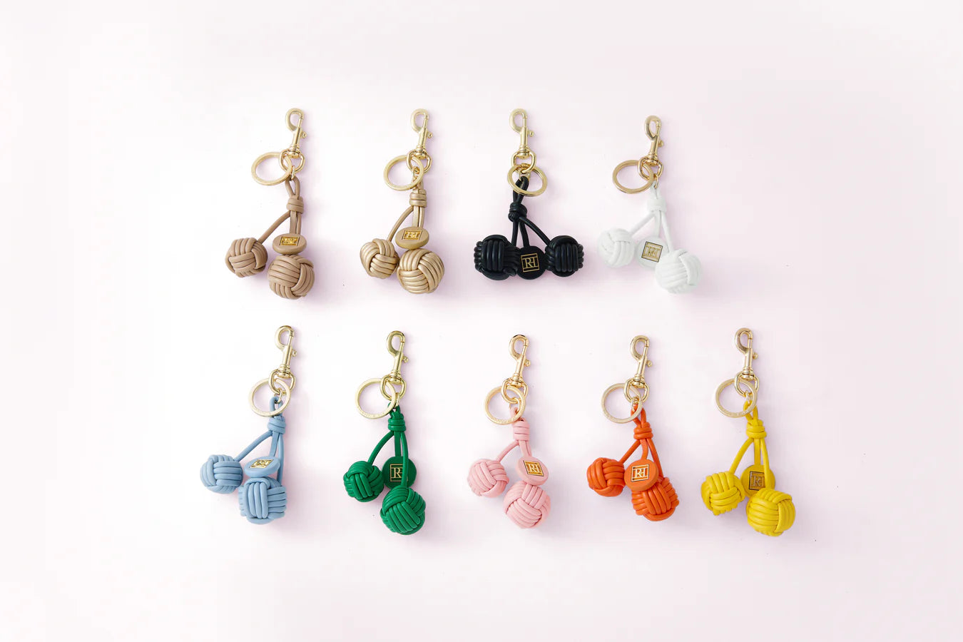Joy Balls Keychain &amp; Charm Beige