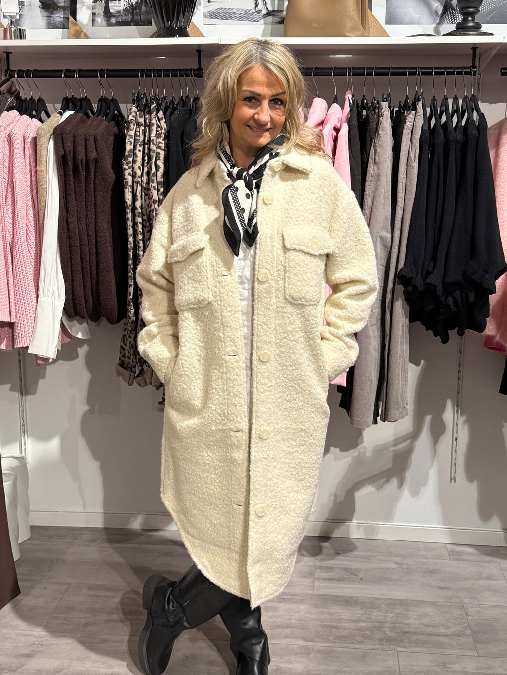 SC-SHAIMA 5 JACKA- CREAM