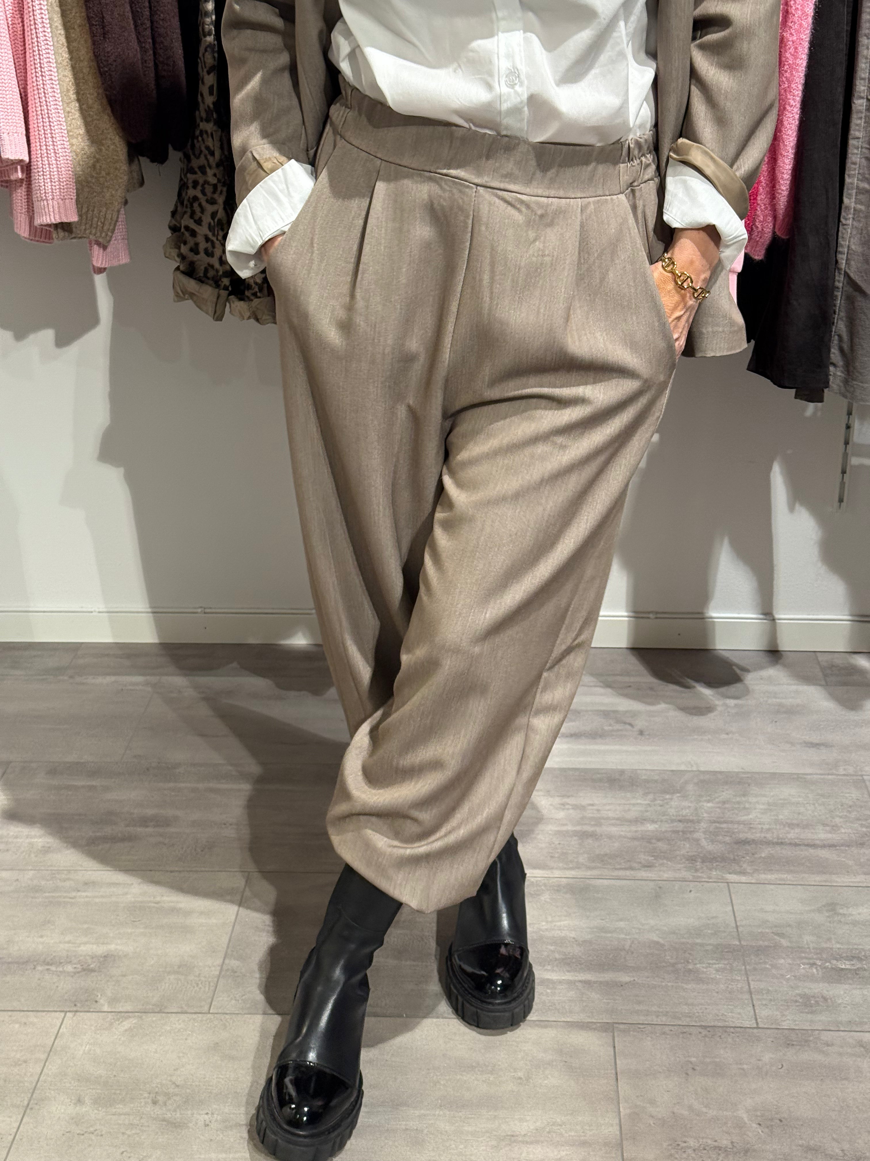 MDCFIENNA- ballong byxa Taupe