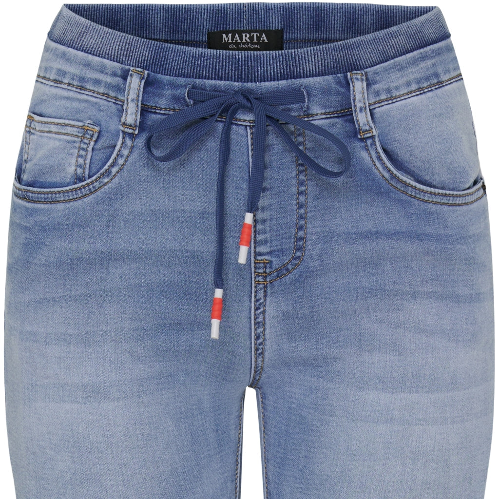 Mirakeljeans Med Knyt Ljusbl Hem Trend Mirakeljeans Med Knyt Ljusbl Hem Trend