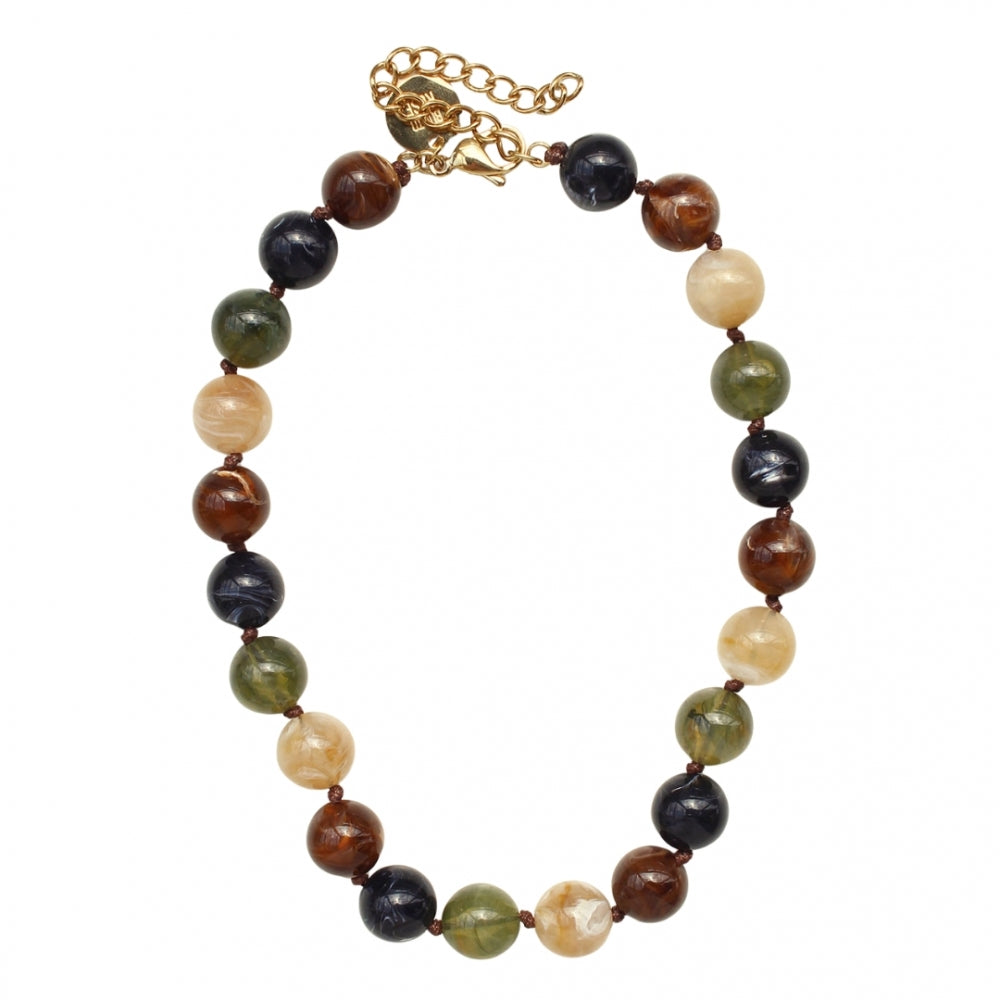 VELVET RESIN NECKLACE MIX