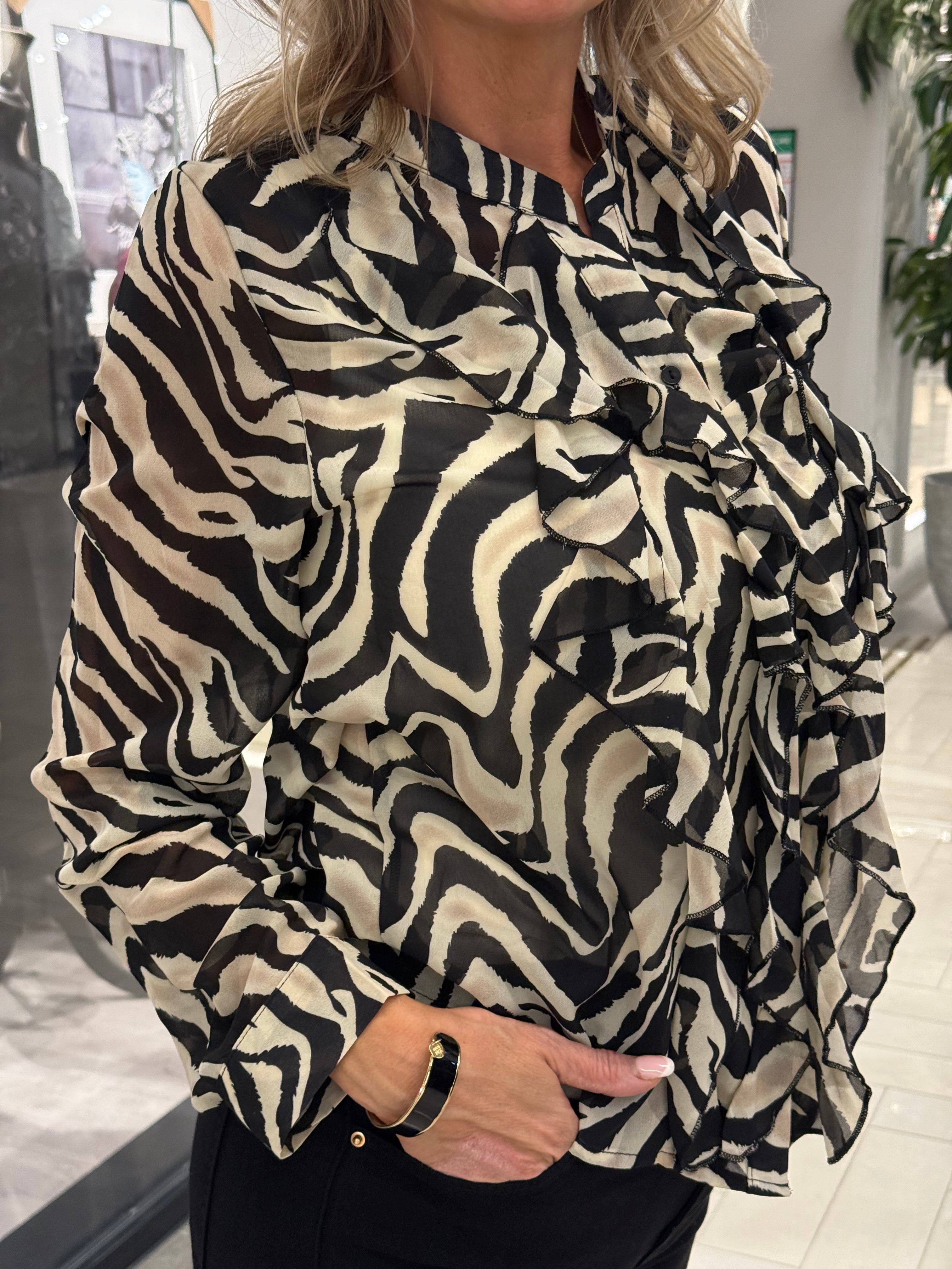 Zebra blus volang