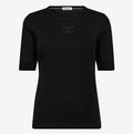 CC Embroidery SS Tee - black