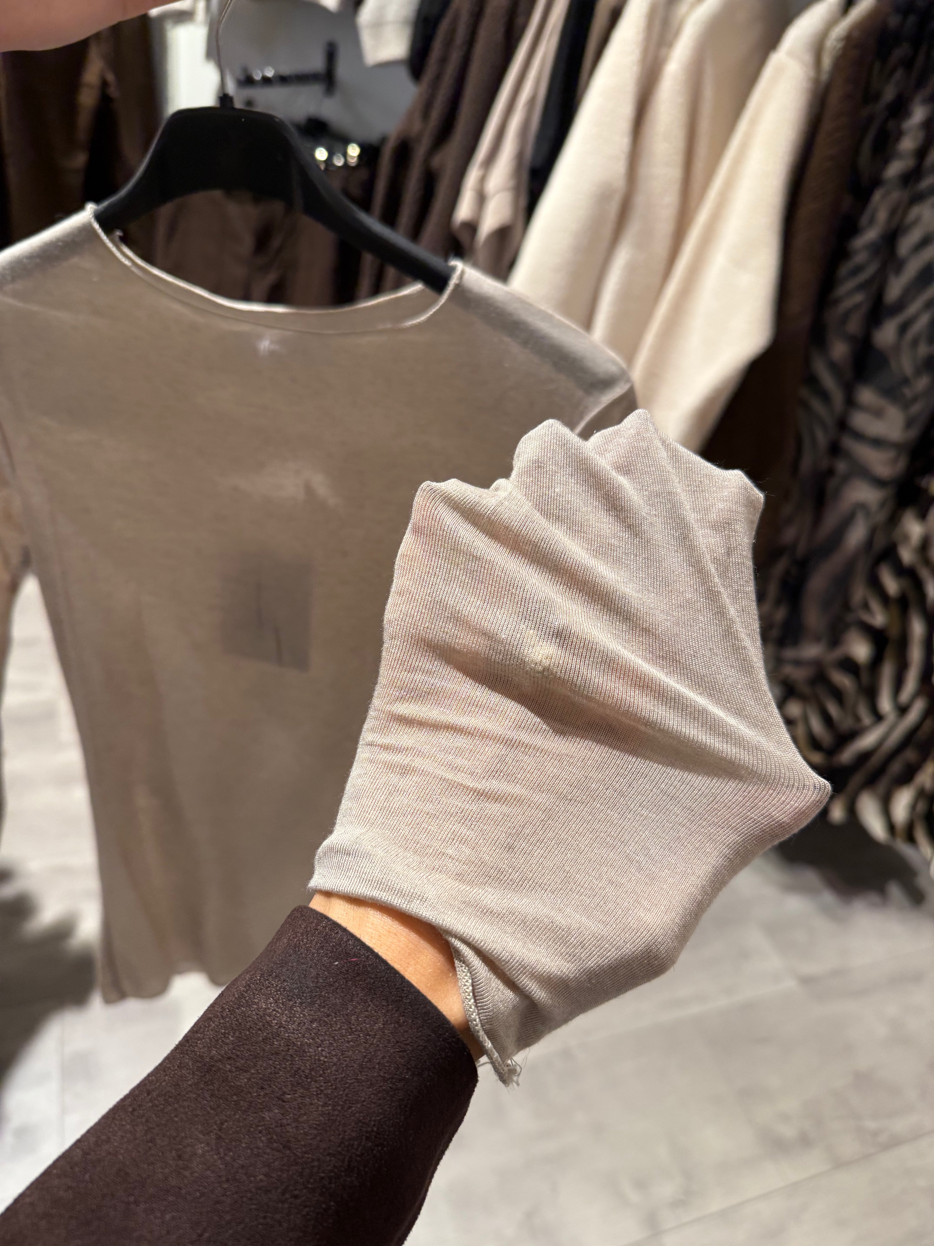 Modal tröja - beige