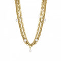 PARIS PEARL NECKLACE GOLD