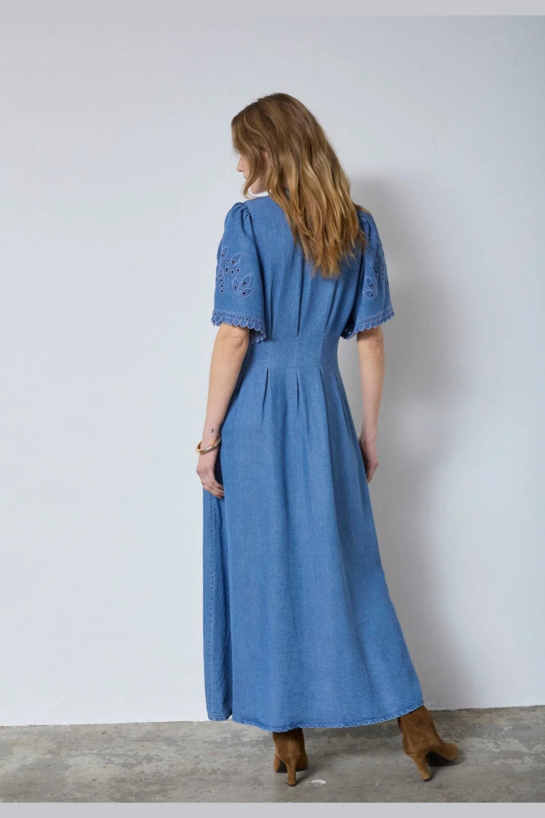 CC Tillycc Emb Pleat Dress