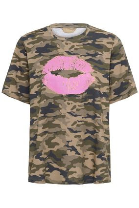 CUdorit Gith T-Shirt - Green Camouflage - Green