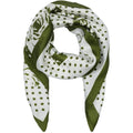 MdcJuline Scarf - green dots
