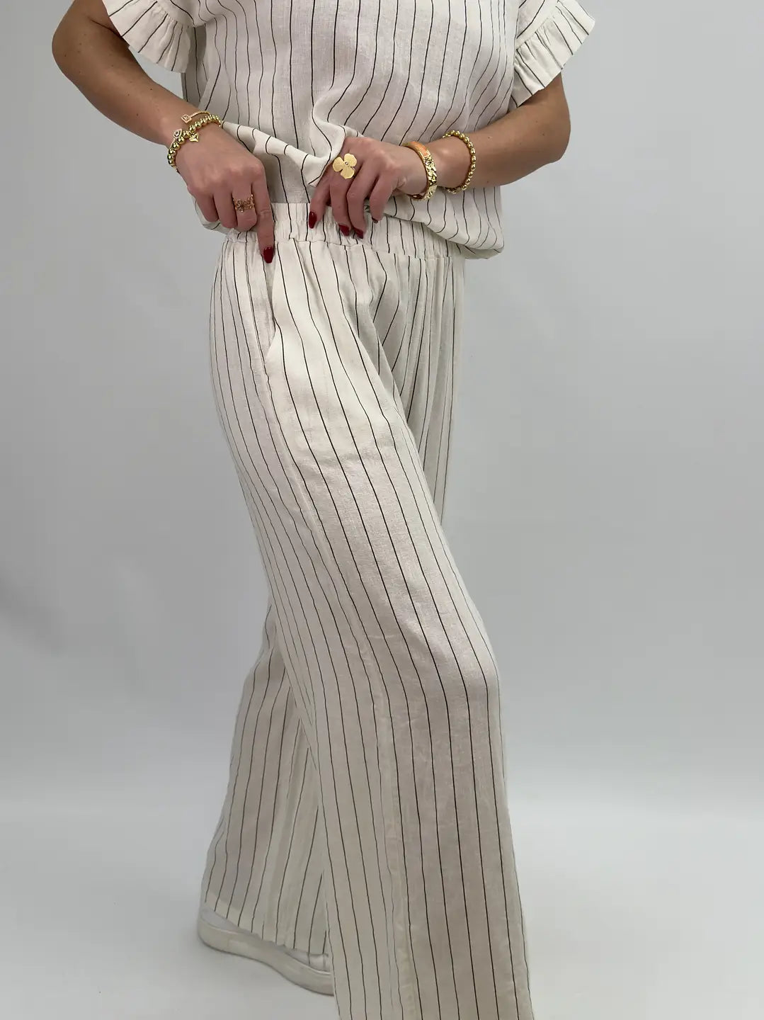 RANDIGA BYXOR - LINNEMIX