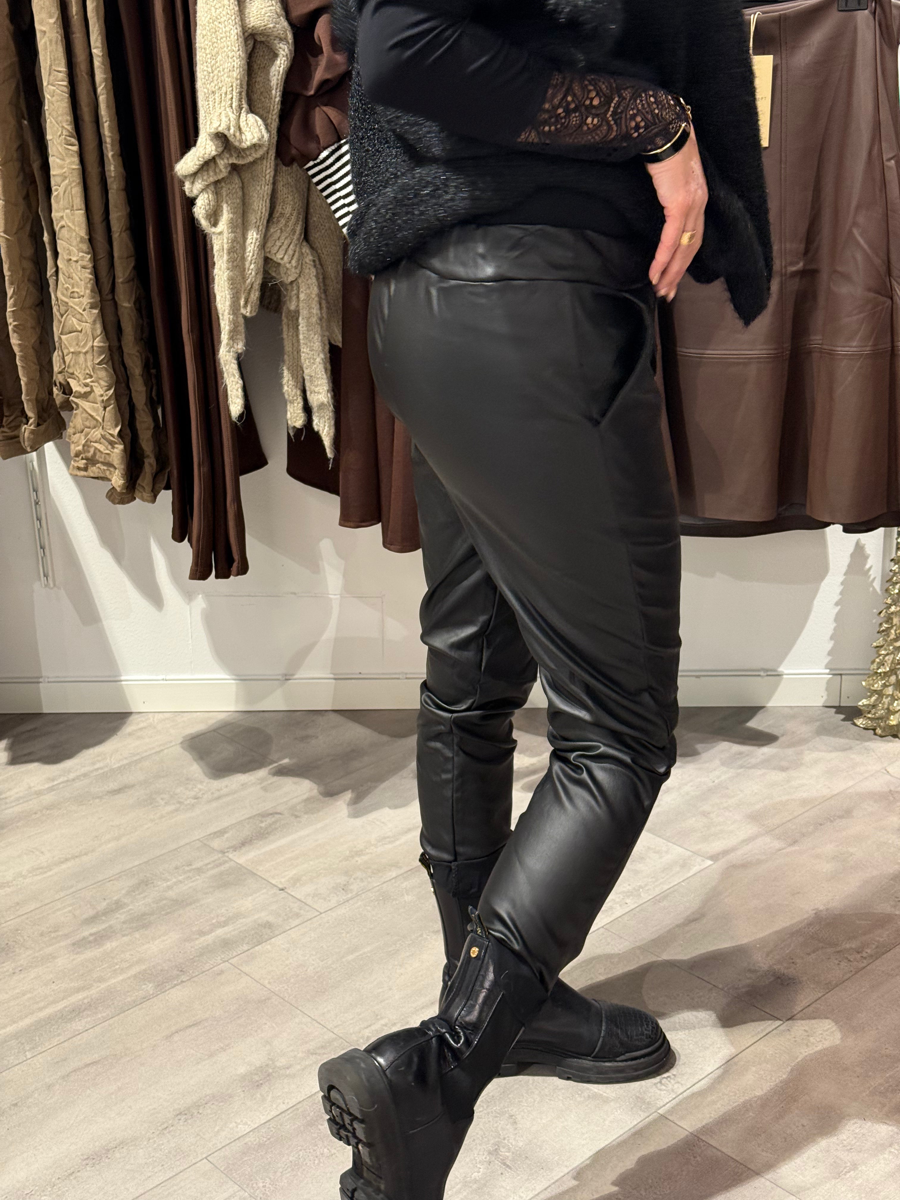 Miracle pants imitation leather