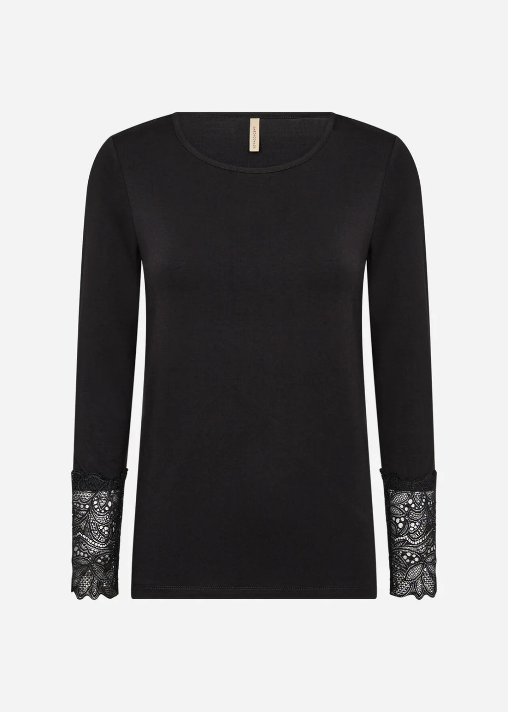 Marica lace sweater BLACK