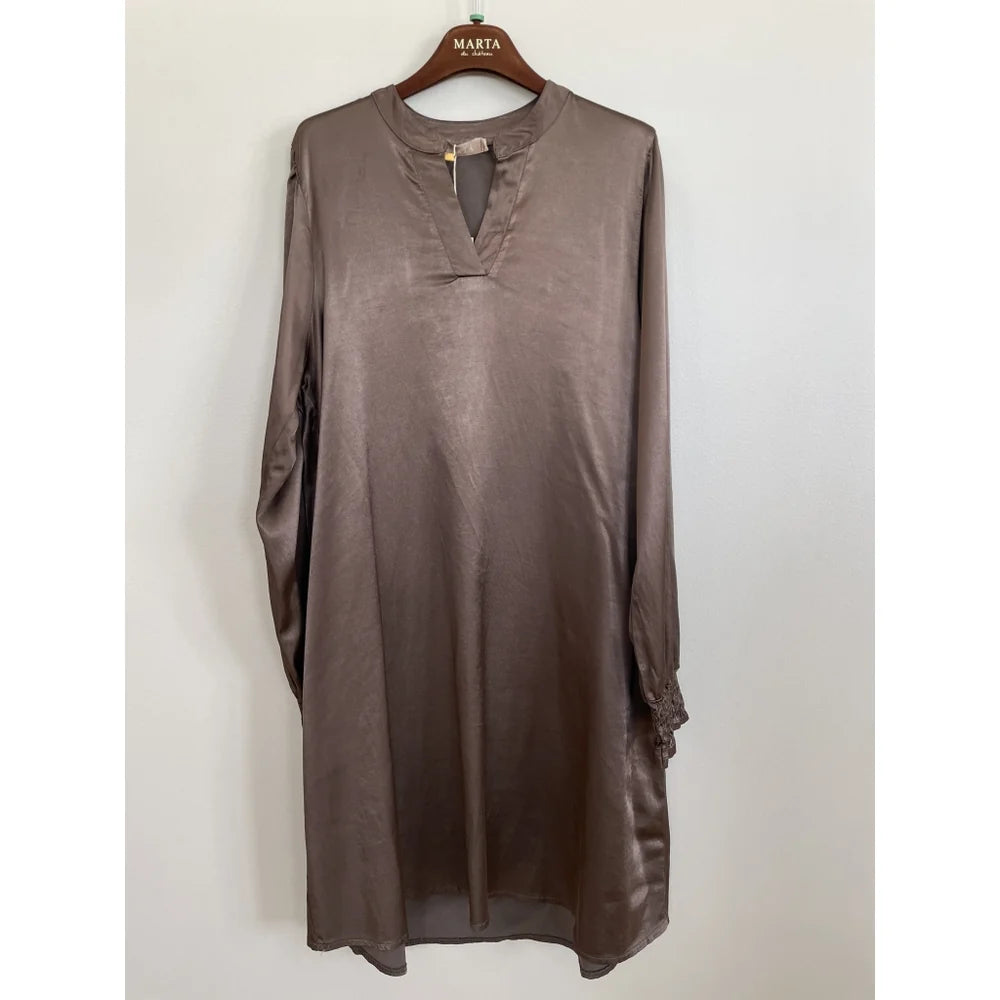 MdcCaleya dress - Brown