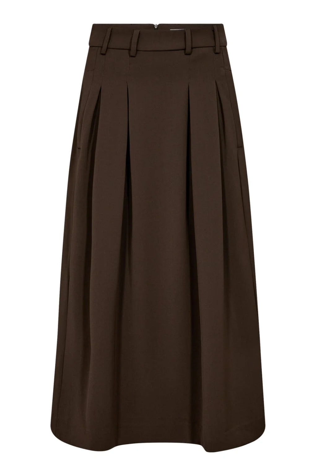Anyacc Pleat Skirt - Brown