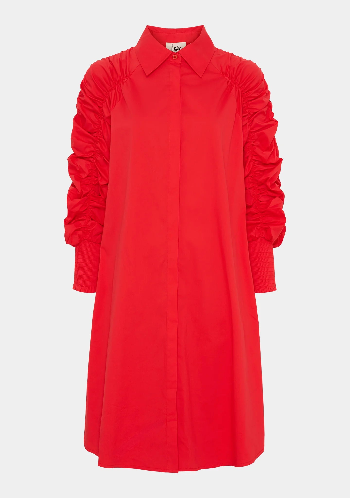 Sigga Deco Dress - Fresh Red