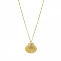 MARBELLA SHELL LONG NECKLACE GOLD