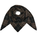 MDCGRETZEL SCARF - BLACK/COFFEE