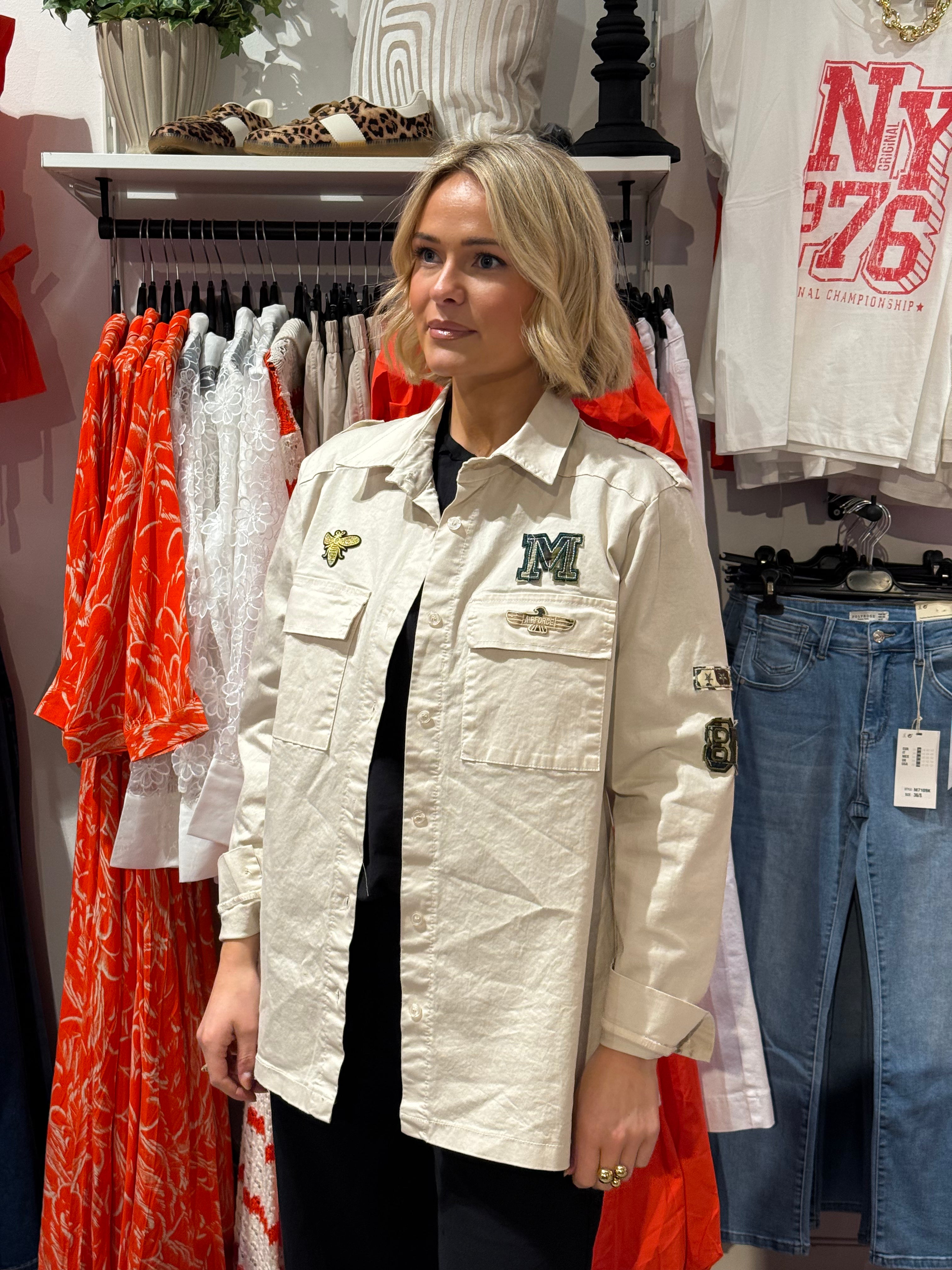 Army jacket beige