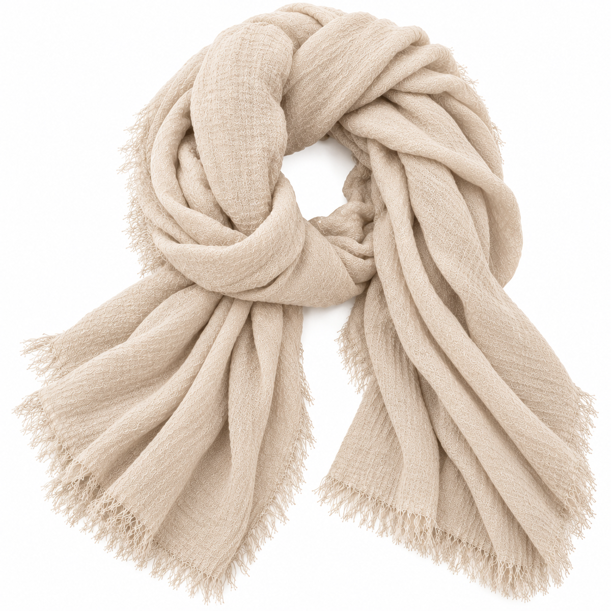 Muslin sjal - beige