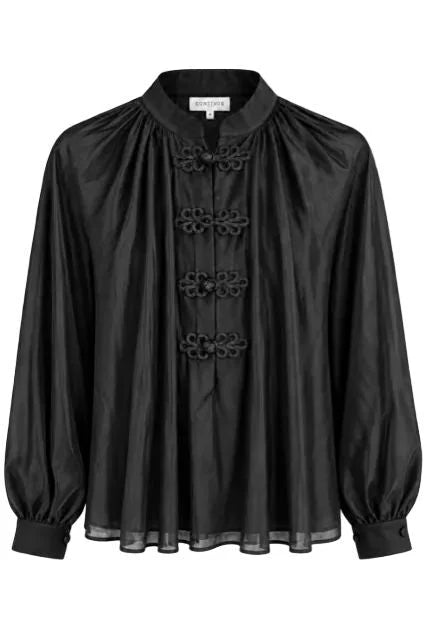 Coevelyn Ls blouse - black