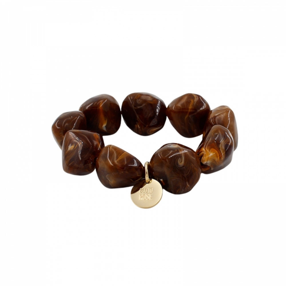 VIBE RESIN BRACELET BROWN