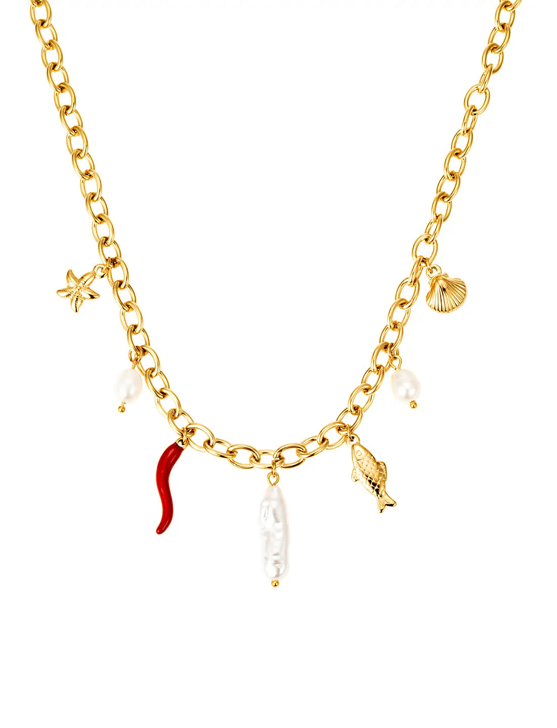 Ibiza charm necklace