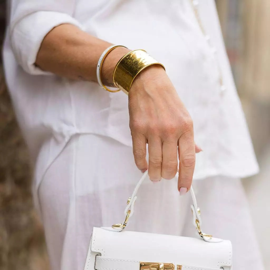Beach bangle gold