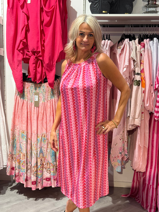 Vacay dress pink