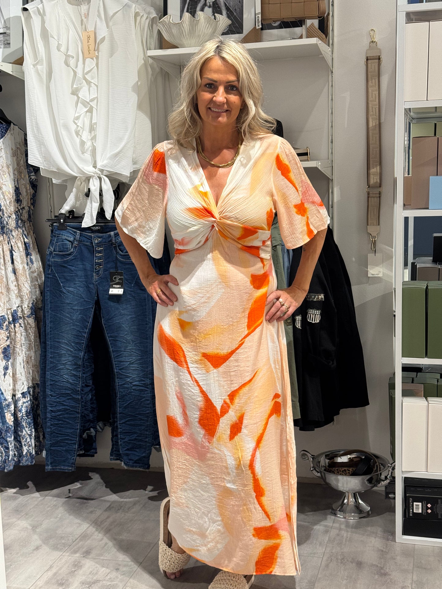 Sandra dress multi
